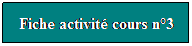 Zone de Texte: Fiche activit cours n3
