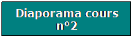 Zone de Texte: Diaporama cours n2
